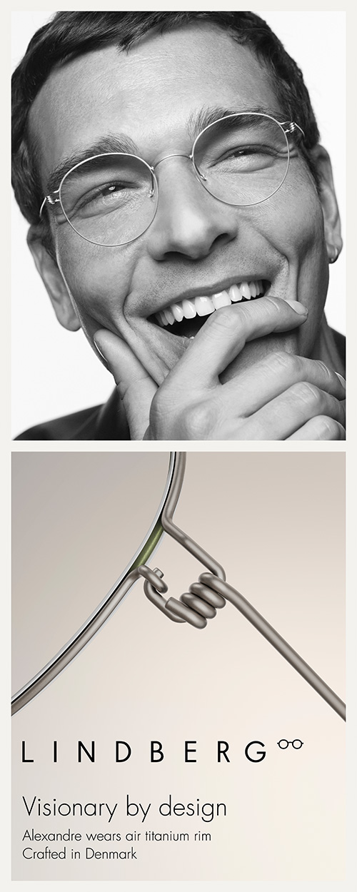 Lindberg5 Brillendetail und Mann mit Lindberg Brille